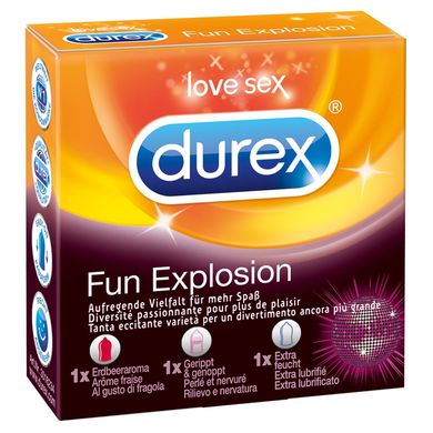 Durex Fun Explosion Kondome 3er