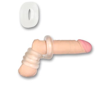 SportFucker Boner Expansion Pack - 2 Ballstretcherringe clear