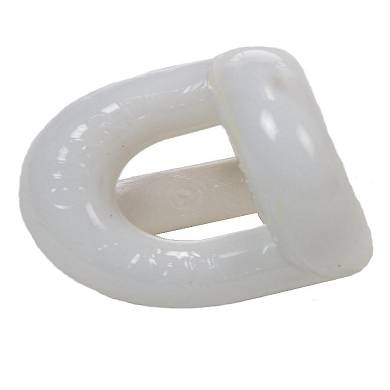 Sport Fucker Half Guard Cockring/Ball Stretcher White