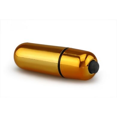 Bullet Vibrator Massager Vibratior small ca. 6,5 cm lang, Ø ca. 18 mm goldfarben