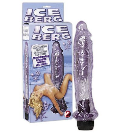 transparenter Jelly Vibrator -Iceberg- (25cm)