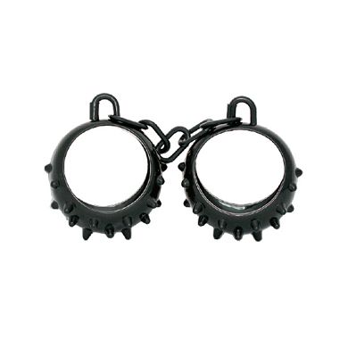 Horny Shackles schwarz, 35 cm, D: 75 mm