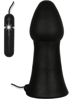 19 x 7,5 cm Buttplug Butt Buddy No.1 Plug Silikon black