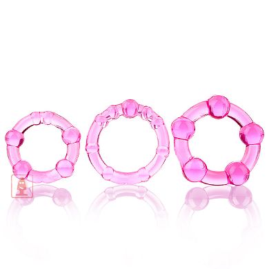 Penisringset 3er - pink