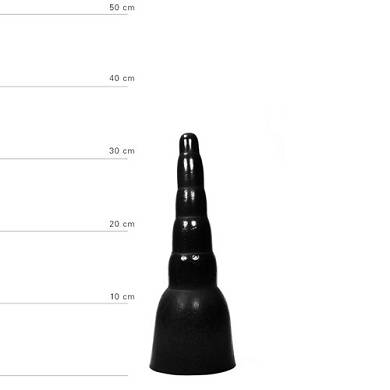 XXL Dildo 33.5 cm - Zwart