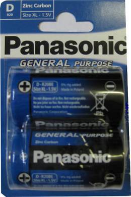24 x PANASONIC BATTERIE R14 1.5 VOLT LR14 C BATTERIEN