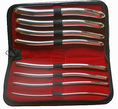 Dilator Dilatator Dilatatoren Set nach Hegar 8-teilig - neu