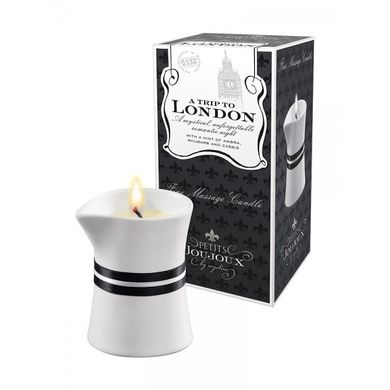 Petits Joujoux London: Massagekerze Rhabarber und Cassis (120g)