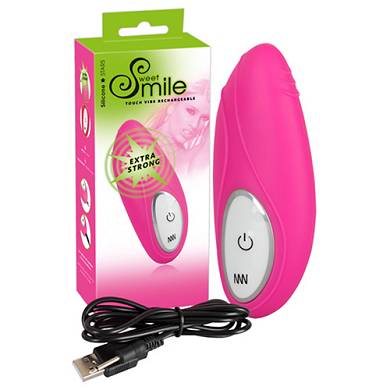 Sweet Smile Touch Vibrator - Rosa