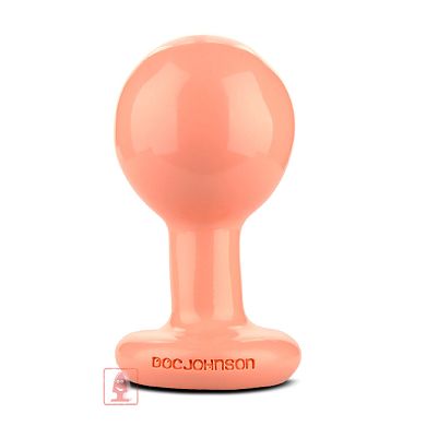 Round Butt - Plug hautfarben - medium