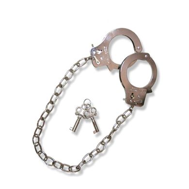 Handschellen mit 48 cm Kette, Crome