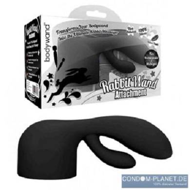 Bodywand Rabbit Wand Attachment black