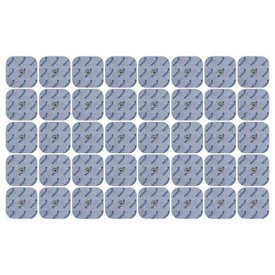 40 x Elektroden Pads 45x45mm f. SANITAS SEM 40 42 43 44 & BEURER EMS TENS Gert 