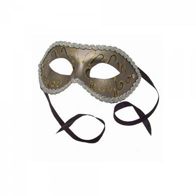 Maske - in Grau