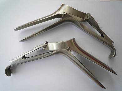 2 Stck Vaginal Scheiden Spekulum nach Semm ca.20x110 & ca.30x110  Gynkologie