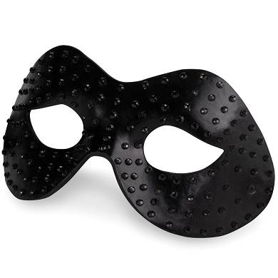 OUCH! ? Ledermaske mit Ziersteinen