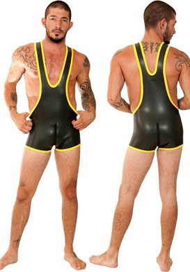 Neoprene Body Full Zip black/yellow