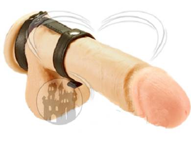 Cockring mit Penishodensack Riemen