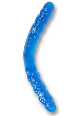41 x 4 cm TwoEnder Doppeldildo blue