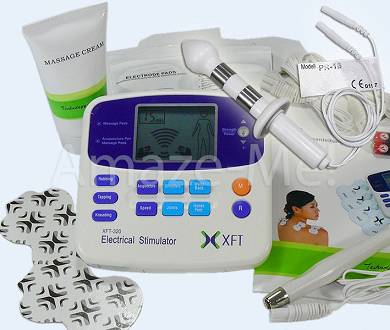Reizstromgerät + Analsonde 13, Akupunkturstift und Kontaktgel XFT-320A