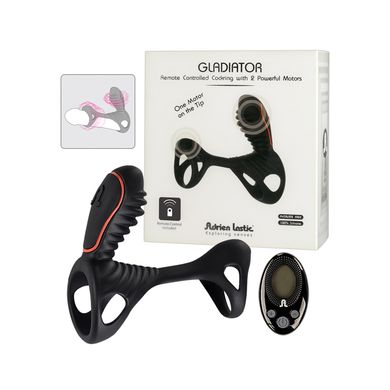 Adrien Lastic Gladiator Vibro-Cockring black