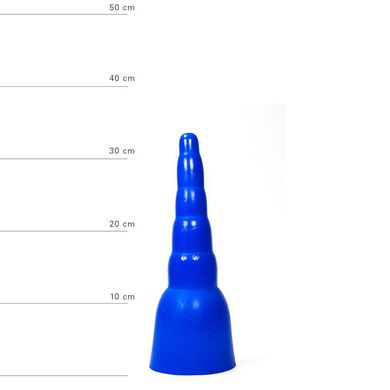 All Blue Lutger Dildo, 34 x 11 cm