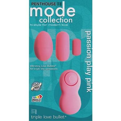 Triple Love Bullet. Passion Play Pink