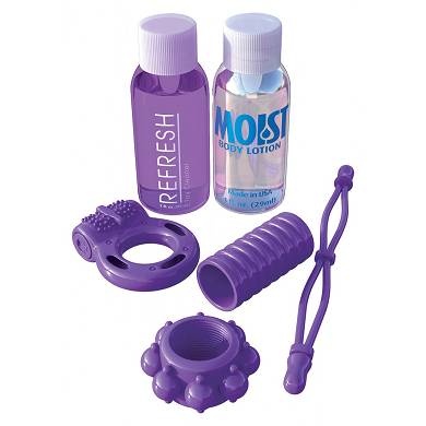 Penisring Set "Party Pack" - in Violett