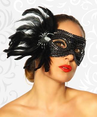 Venezia - Maske schwarz
