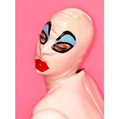 Latexmaske Dolly Hood