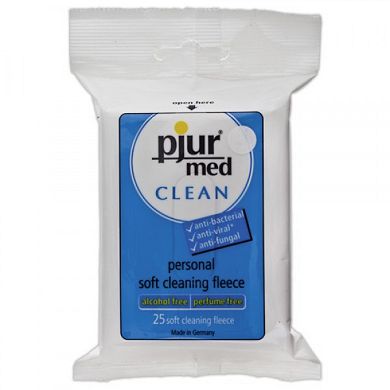Pjur med Clean Fleece Reinigungstuch