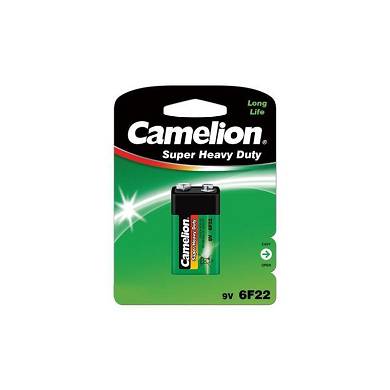 6F22 Super Heavy Duty Batterie 9V E-Block Zink-Kohle 9 Volt von Camelion