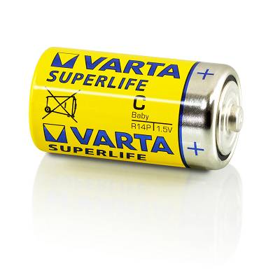 20x Varta Baby C Superlife LR14 UM2 MN1400 Batterie 1,5V Zink-Kohle 20 Stück