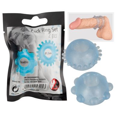 Penisring Starship transparent Duo