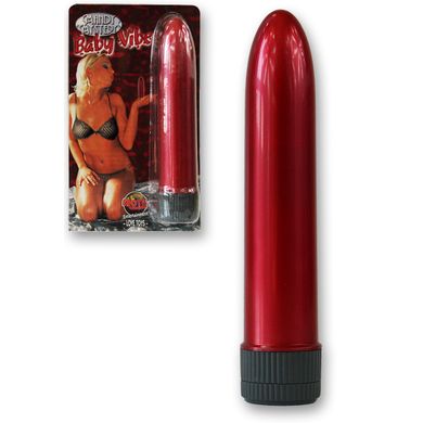 13 x 2,5 cm Baby Vibe Vibrator Rot