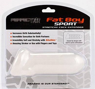 Perfect Fit - Fat Boy - Stretchy Cock Extender Sheath - Penismanschette / Vergrö&szli
