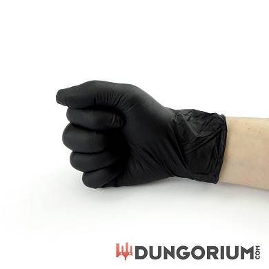 Einmalhandschuhe Schwarz, 12 Stck