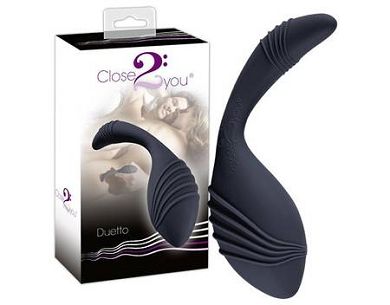 Close2you Duetto nero Anal Dildo ca. 19 cm lang schwarz