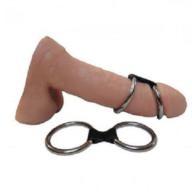 Penis Eichelringe mit Lederverbindung