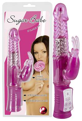 Perlen-Vibrator mit rotierendem Schaft