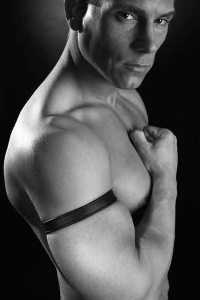 Leder Oberarmband