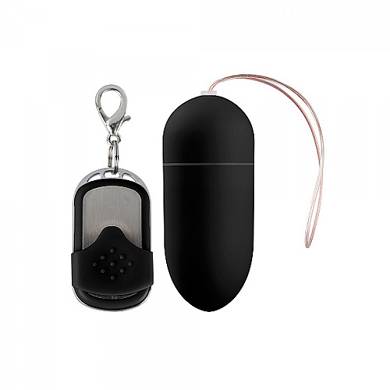 Vibrator-Ei - 8 x 3,5 cm - in Schwarz