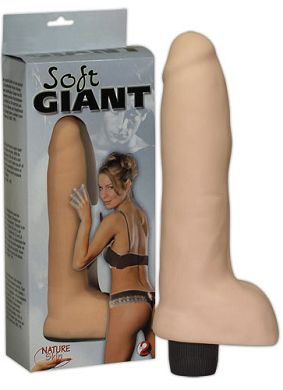 26 x 5,5 cm Vibrator Soft Giant