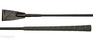 Döbert Springgerte mit Gummigriff Farbe schwarz Länge 65 cm Springstock Gerte