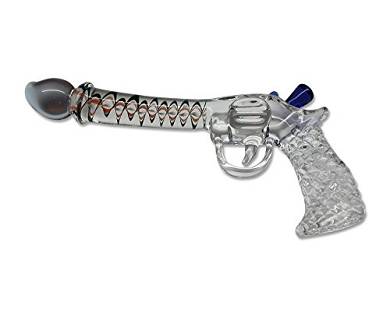 Glasdildo "Sex Pistol" 28 cm / 3.7 cm