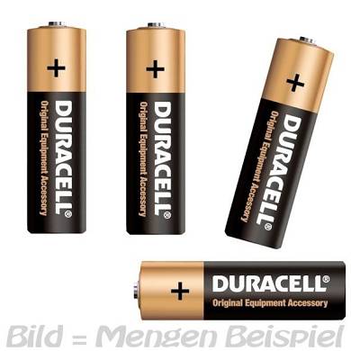 20 BATTERIEN DURACELL MIGNON 1,5V AA LR6 MN1500 BATTERIE OEM PLUS NEU IM KARTON