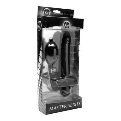 Aufblasbarer Knebel mit Dildo