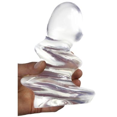 18,5 x 4 - 12 cm ASS ANGELES Buttplug Covina clear