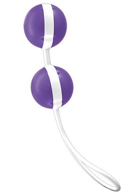JOYballs SECRET II Liebeskugeln violett/weiss