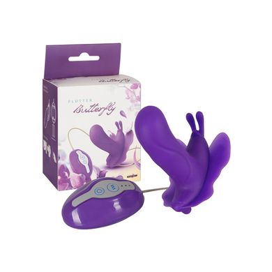Vibro Flutter Butterfly Silikon purple